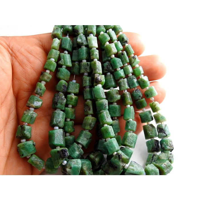 Emerald Natural Crystal Rough,Uncut,Nugget,Loose Raw,Tube,Minerals Gemstone,Wholesaler,Supplies 10Inch 12X9To6X4MM Approx RB6 | Save 33% - Rajasthan Living 8
