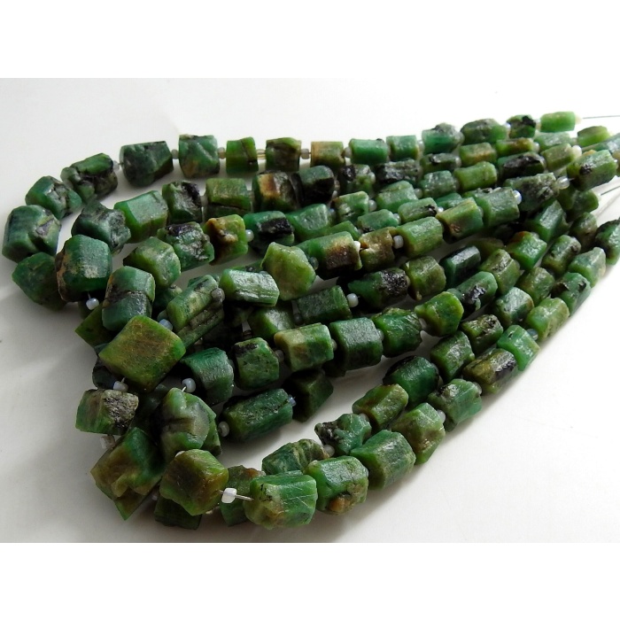 Emerald Natural Crystal Rough,Uncut,Nugget,Loose Raw,Tube,Minerals Gemstone,Wholesaler,Supplies 10Inch 11X10To7X6MM Approx RB6 | Save 33% - Rajasthan Living 10
