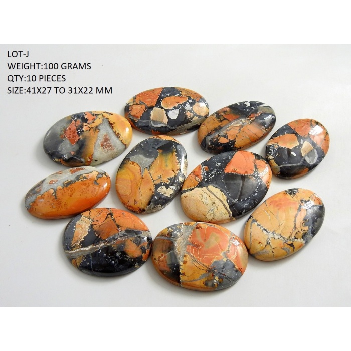 Malingano Jasper Smooth Cabochons Lot,One Side Polished,Loose Stone,Handmade,Pendent,For Making Jewelry,Bead,Wholesaler,Supplies PME-C3 | Save 33% - Rajasthan Living 15