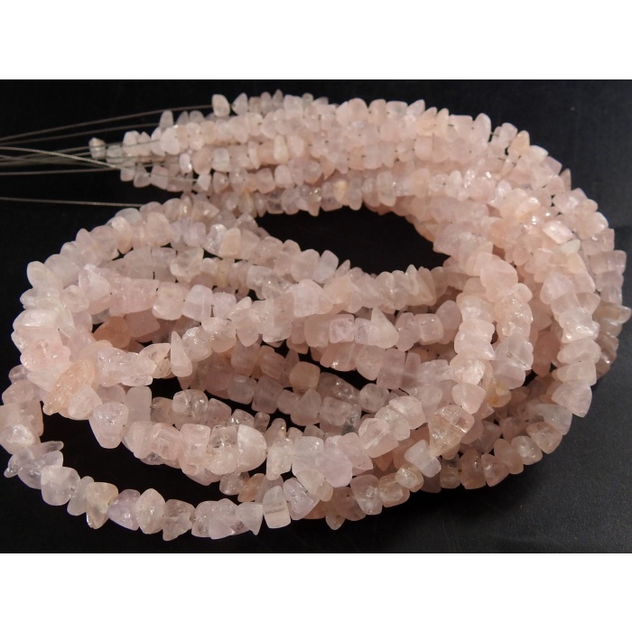 Morganite Rough Bead,Uncut,Anklet,Chip,Nugget,Loose Raw,Minerals Stone,Aquamarine,Wholesaler,Supplies 16Inch 5X6MM Approx 100%Natural PMERB1 | Save 33% - Rajasthan Living 6