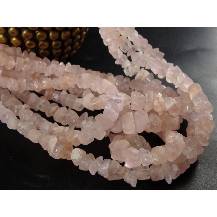 Morganite Rough Bead,Uncut,Anklet,Chip,Nugget,Loose Raw,Minerals Stone,Aquamarine,Wholesaler,Supplies 16Inch 5X6MM Approx 100%Natural PMERB1 | Save 33% - Rajasthan Living 7