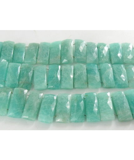 Amazonite Baguette,Rectangle,Bracelet,Micro Faceted,Loose Stone,Handmade,Double Drill,8Inch 20X8MM Approx,100%Natural PME-BR2 | Save 33% - Rajasthan Living 5