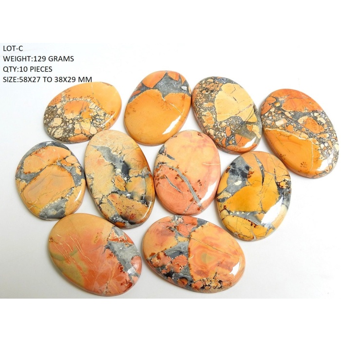 Malingano Jasper Smooth Cabochons Lot,One Side Polished,Loose Stone,Handmade,Pendent,For Making Jewelry,Bead,Wholesaler,Supplies PME-C3 | Save 33% - Rajasthan Living 8