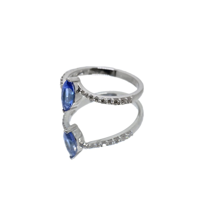 Dainty 14K Natural Tanzanite Ring, Statement Ring For Women, Everyday Gemstone Jewelry For Her, December Birthstone Stackable Ring | Save 33% - Rajasthan Living 8