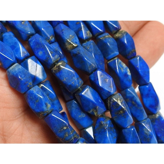 Lapis Lazuli Hexagon,Crystal,Unique Beads,Faceted,18Inch 15X7To10X4MM Approx,Wholesale Price,New Arrival,100%Natural (pme)B6 | Save 33% - Rajasthan Living 5