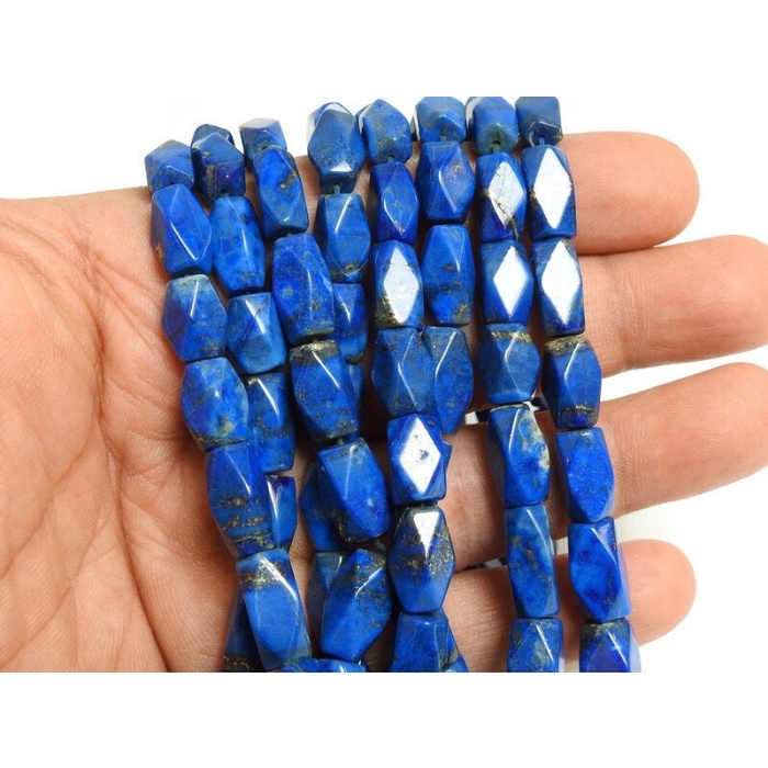 Lapis Lazuli Hexagon,Crystal,Unique Beads,Faceted,18Inch 15X7To10X4MM Approx,Wholesale Price,New Arrival,100%Natural (pme)B6 | Save 33% - Rajasthan Living 7