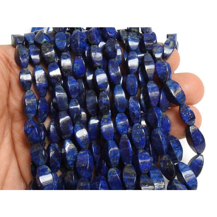 Lapis Lazuli Hexagon,Crystal,Unique Beads,Faceted,16Inch 16X8To10X4MM Approx,Wholesaler,Supplies,New Arrival,100%Natural (pme)B6 | Save 33% - Rajasthan Living 8