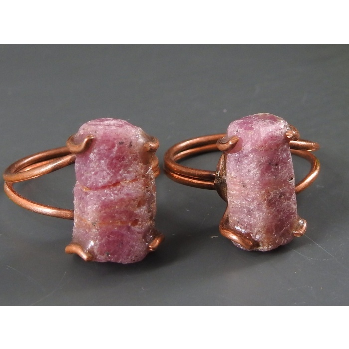 Ruby Copper Ring – Nontle creacion