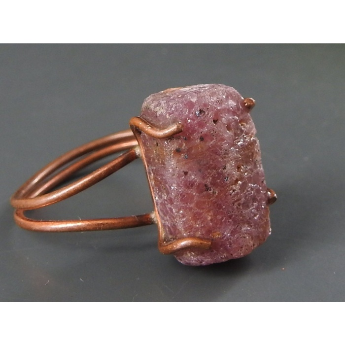Buy Parakash Gems Bhagya Ratan 5 Ratti Real New Burma Ruby Manik Stone Ring  Pure Copper Tamba Taba Ring For Men And Women (19 No. Size) at Amazon.in