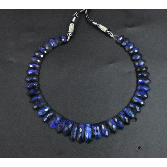 Labradorite Necklace,Natural Labradorite Necklace,,Labradorite handmade Necklace,Faceted Labradorite necklace,Blue Labradorite Necklace | Save 33% - Rajasthan Living 6