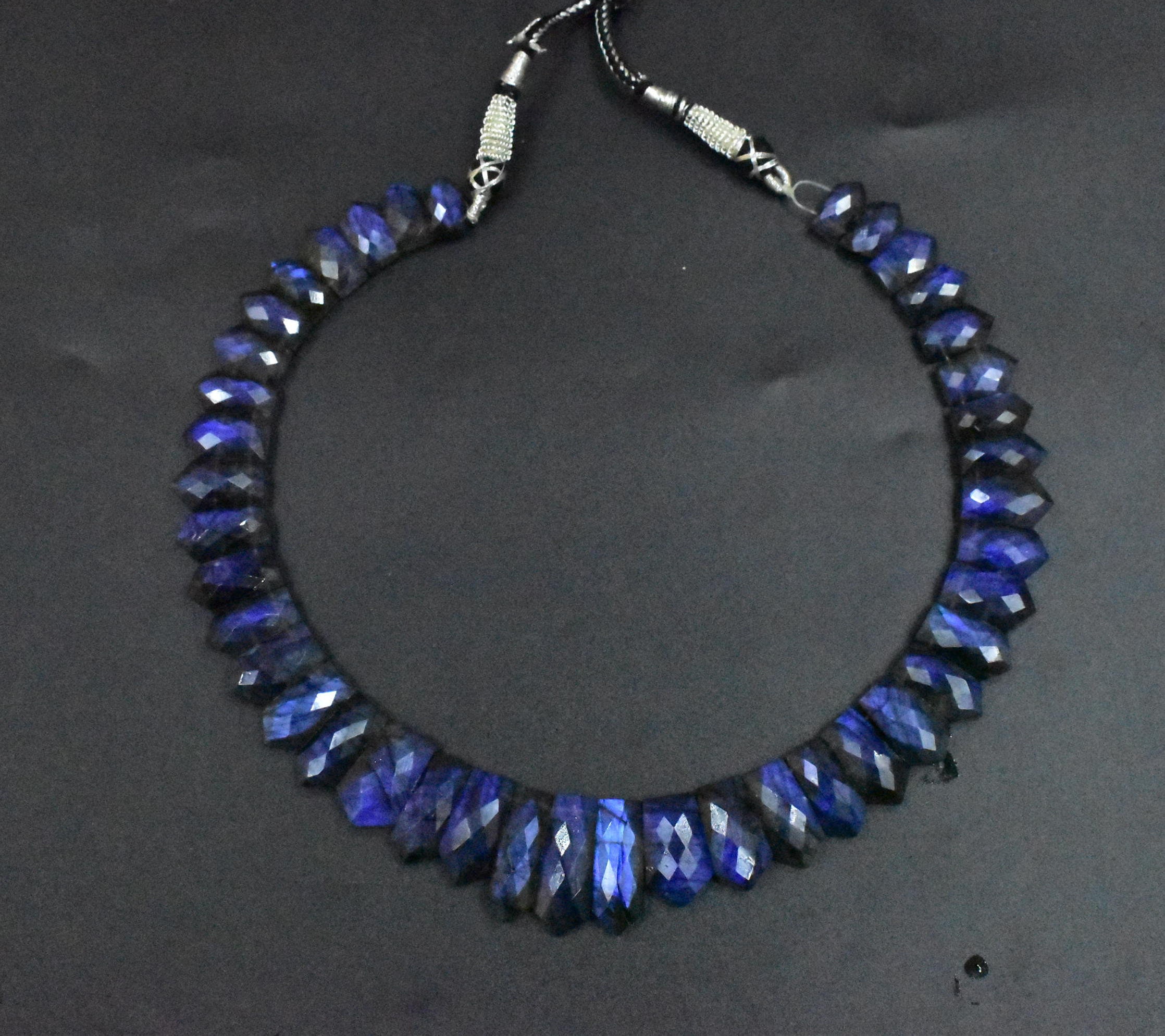 Labradorite Necklace,Natural Labradorite Necklace,,Labradorite handmade Necklace,Faceted Labradorite necklace,Blue Labradorite Necklace | Save 33% - Rajasthan Living 11