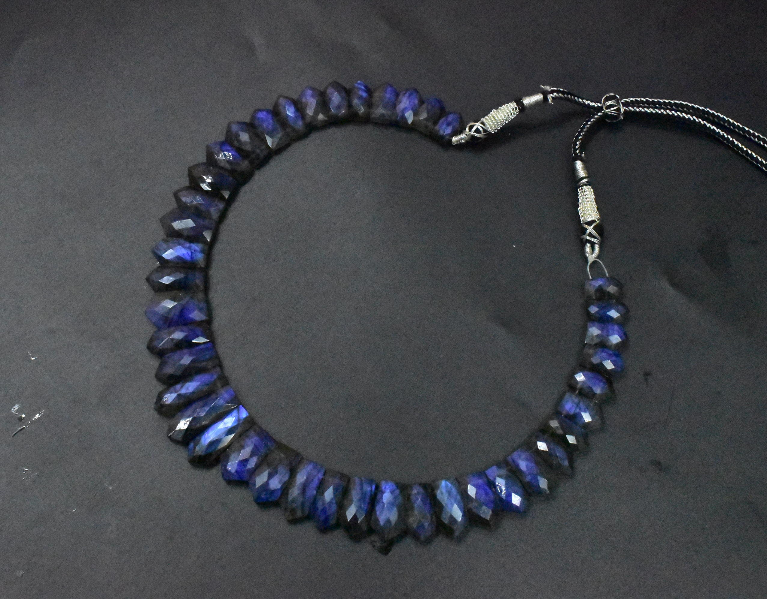 Labradorite Necklace,Natural Labradorite Necklace,,Labradorite handmade Necklace,Faceted Labradorite necklace,Blue Labradorite Necklace | Save 33% - Rajasthan Living 12