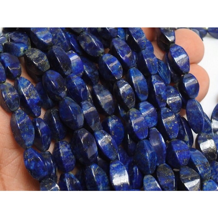 Lapis Lazuli Hexagon,Crystal,Unique Beads,Faceted,16Inch 16X8To10X4MM Approx,Wholesaler,Supplies,New Arrival,100%Natural (pme)B6 | Save 33% - Rajasthan Living 10