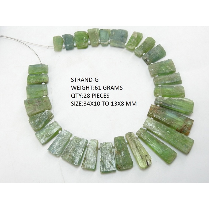 Green Kyanite Natural Rough Crystal Stick,Nuggets,Loose Raw,Minerals Gemstone,Wholesale Price,New Arrival RB7 | Save 33% - Rajasthan Living 12