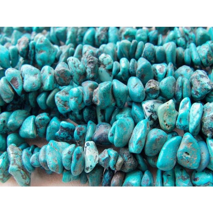 Turquoise Rough Beads,Chips,Uncut,Loose Raw,Nuggets,16Inch Strand 13X9To7X6MM Approx,Wholesaler,Supplies PME-RB6 | Save 33% - Rajasthan Living 8