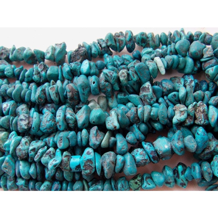 Turquoise Rough Beads,Chips,Uncut,Loose Raw,Nuggets,16Inch Strand 13X9To7X6MM Approx,Wholesaler,Supplies PME-RB6 | Save 33% - Rajasthan Living 10