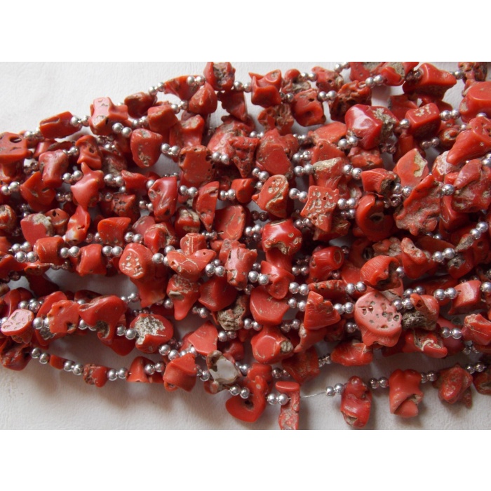 Red Coral Natural Rough Slice,Slab,Stick,Bead,Briolette,Sideways Drill,Loose Stone,14Inch 15X13To10X5MM Approx,Wholesaler,Supplies WM-CR1 | Save 33% - Rajasthan Living 8