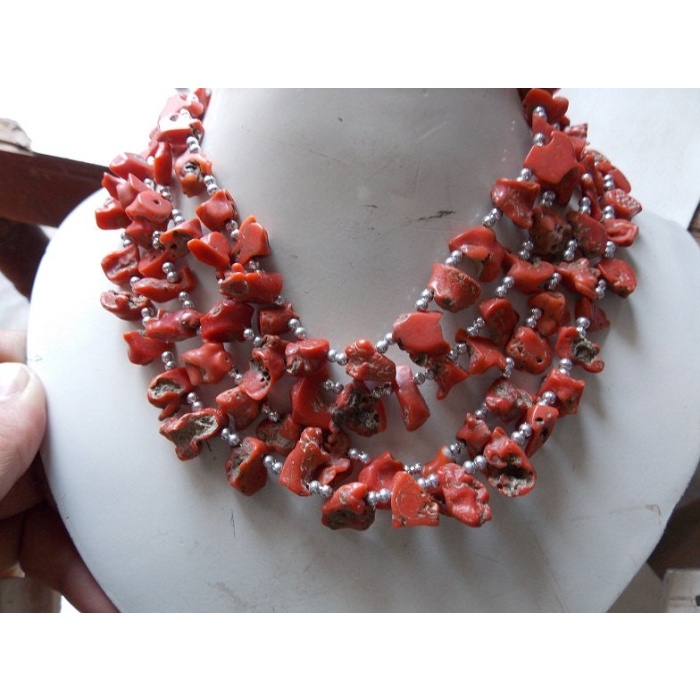 Red Coral Natural Rough Slice,Slab,Stick,Bead,Briolette,Sideways Drill,Loose Stone,14Inch 15X13To10X5MM Approx,Wholesaler,Supplies WM-CR1 | Save 33% - Rajasthan Living 9