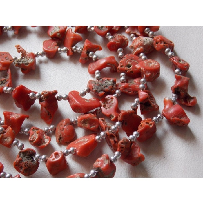 Red Coral Natural Rough Slice,Slab,Stick,Bead,Briolette,Sideways Drill,Loose Stone,14Inch 15X13To10X5MM Approx,Wholesaler,Supplies WM-CR1 | Save 33% - Rajasthan Living 10
