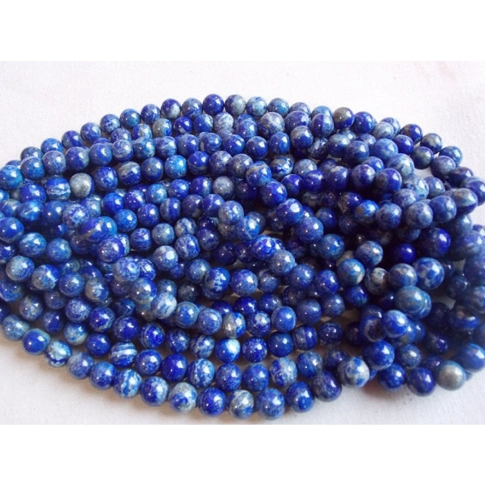 100%Natural Lapis Lazuli Sphere,Ball,Smooth,Round,Rondelle,Loose Bead,Handmade,Bracelet,Beaded,For Making Jewelry,9Inch 11MM Approx,PME-B6 | Save 33% - Rajasthan Living 10