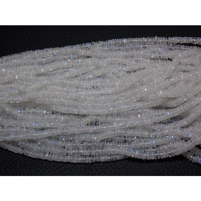 White Rainbow Moonstone Smooth Tyre,Coin,Button,Wheel Shape Beads,Loose Stone,Multi Flashy Fire 16Inch 4To5MM Approx 100%Natural (Pme)T1 | Save 33% - Rajasthan Living 7