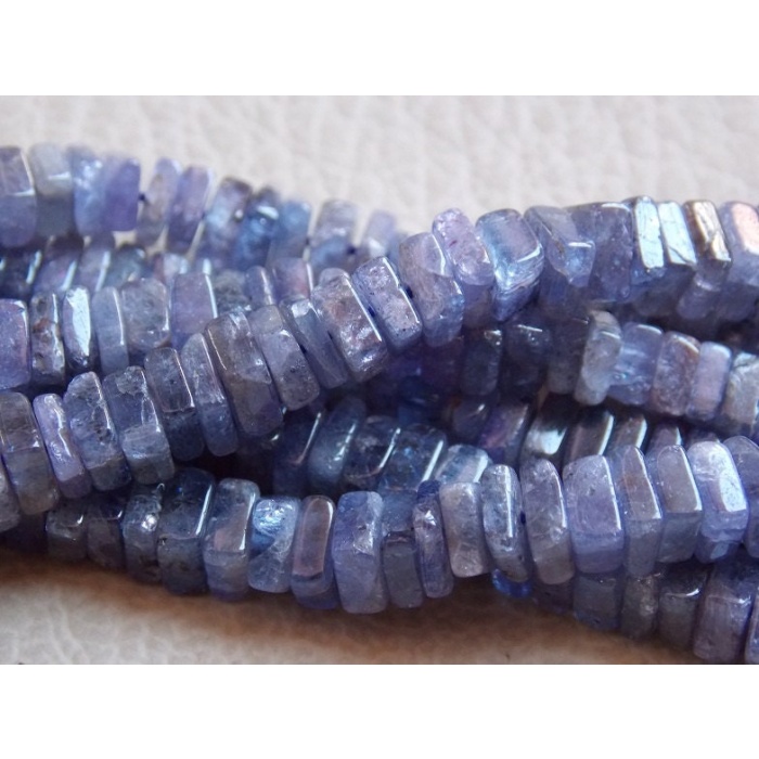 Blue Tanzanite Smooth Heishi,Square,Cushion Shape,Beads,Handmade,Loose Stone Wholesale Price New Arrival 100%Natural 16Inch Strand PME(H2) | Save 33% - Rajasthan Living 8