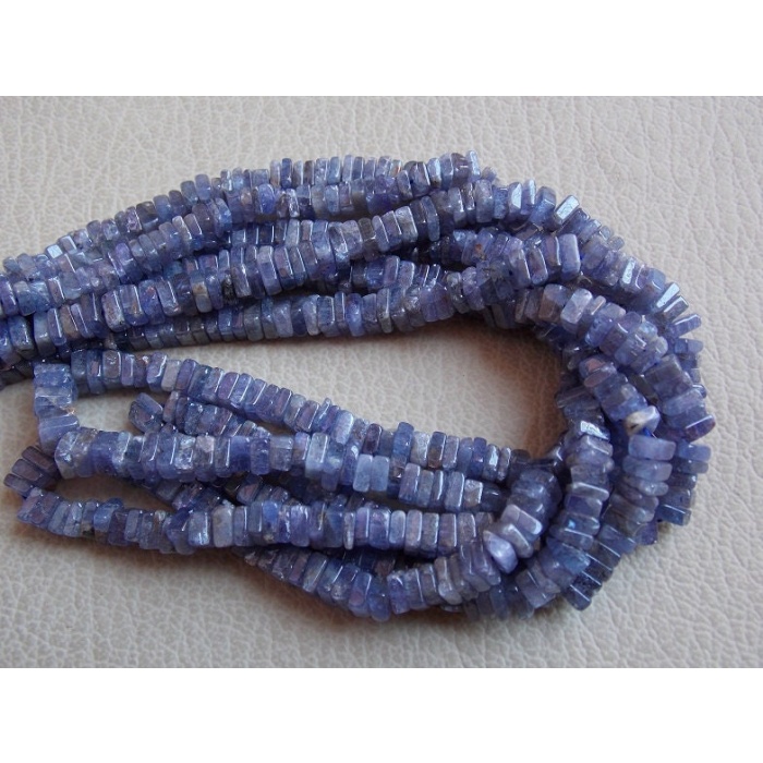 Blue Tanzanite Smooth Heishi,Square,Cushion Shape,Beads,Handmade,Loose Stone Wholesale Price New Arrival 100%Natural 16Inch Strand PME(H2) | Save 33% - Rajasthan Living 10
