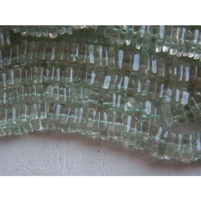 Green Amethyst Smooth Heishi,Square,Cushion Shape Beads,16Inch Strand Wholesale Price,New Arrival,PME-H1 | Save 33% - Rajasthan Living 7