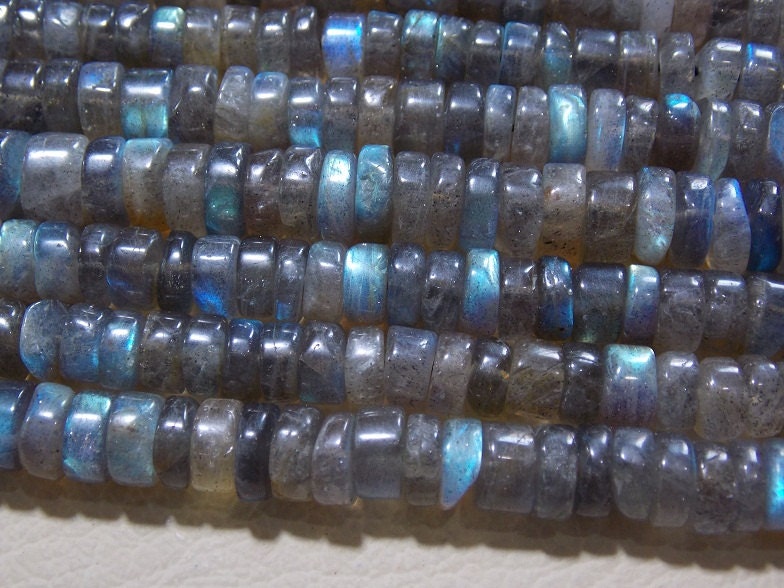Labradorite Smooth Tyre,Coin,Button,Wheel Bead,Blue Flashy Fire, Wholesale Price,New Arrival T2 | Save 33% - Rajasthan Living 14