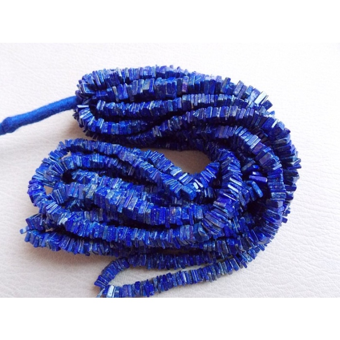 Natural Lapis Lazuli Smooth Heishi,Square,Cushion Shape Beads,Loose Stone,Wholesale Price,New Arrival,16Inch Strand  PME-H1 | Save 33% - Rajasthan Living 8