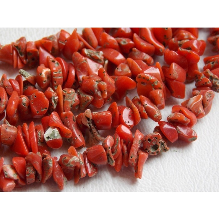 Natural Red Coral Rough Bead,Anklet,Chip,Uncut,Loose Raw Bead,Nugget,For Making Jewelry,Minerals Gemstone,Wholesaler,Supplies 16Inch CR-1 | Save 33% - Rajasthan Living 6