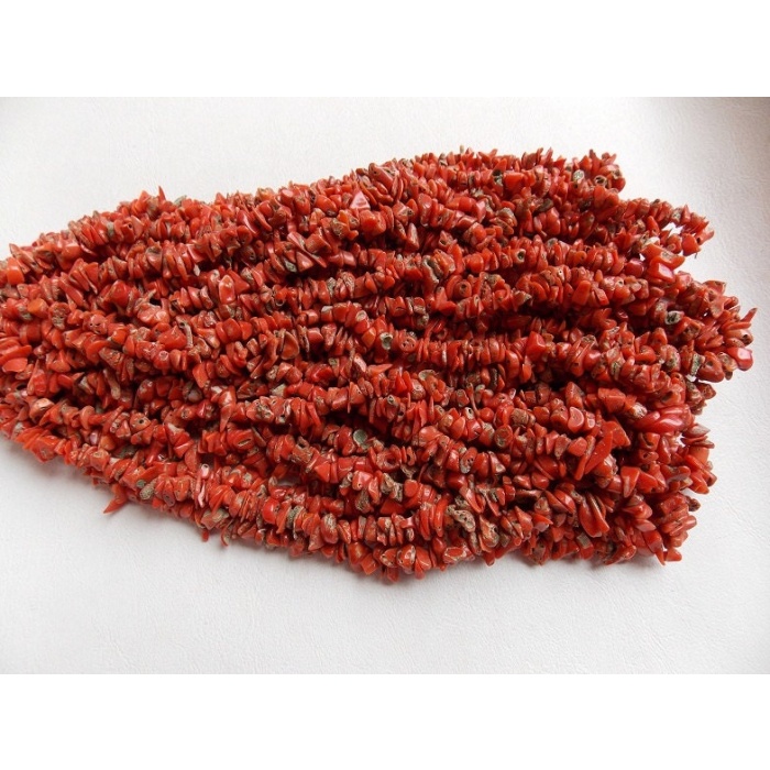 Natural Red Coral Rough Bead,Anklet,Chip,Uncut,Loose Raw Bead,Nugget,For Making Jewelry,Minerals Gemstone,Wholesaler,Supplies 16Inch CR-1 | Save 33% - Rajasthan Living 9