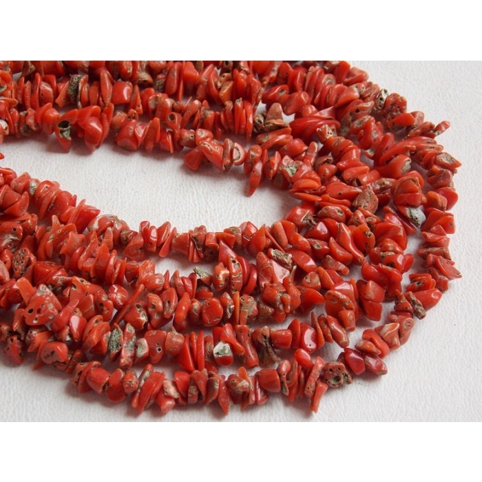 Natural Red Coral Rough Bead,Anklet,Chip,Uncut,Loose Raw Bead,Nugget,For Making Jewelry,Minerals Gemstone,Wholesaler,Supplies 16Inch CR-1 | Save 33% - Rajasthan Living 8