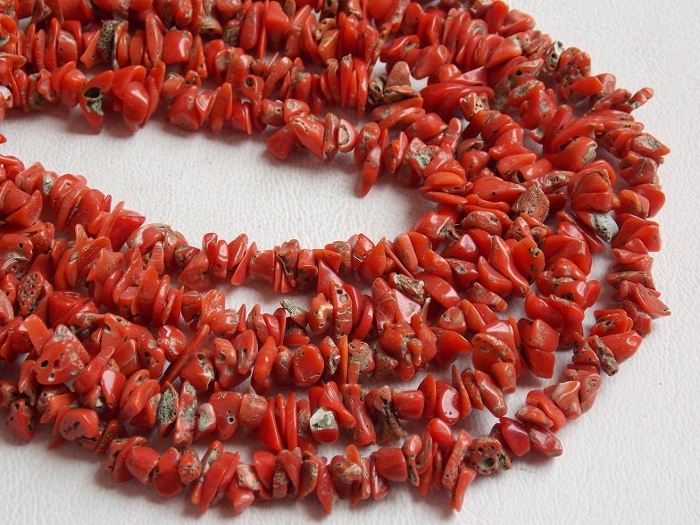 Natural Red Coral Rough Bead,Anklet,Chip,Uncut,Loose Raw Bead,Nugget,For Making Jewelry,Minerals Gemstone,Wholesaler,Supplies 16Inch CR-1 | Save 33% - Rajasthan Living 18