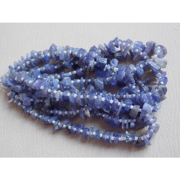 Tanzanite Rough Bead,Anklet,Chip,Nugget,Briolette,10Inch Strand 12X8To5X3MM Approx,Wholesale Price,New Arrival,100%Natural RB7 | Save 33% - Rajasthan Living 10