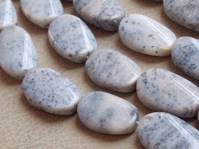 Dendrite Opal Twisted Bead,Fancy,Oval Cut,Loose Stone,For Making Jewelry,16 Inch 20X10To15X10MM Approx,Wholesaler,Supplies PME-B8 | Save 33% - Rajasthan Living 14