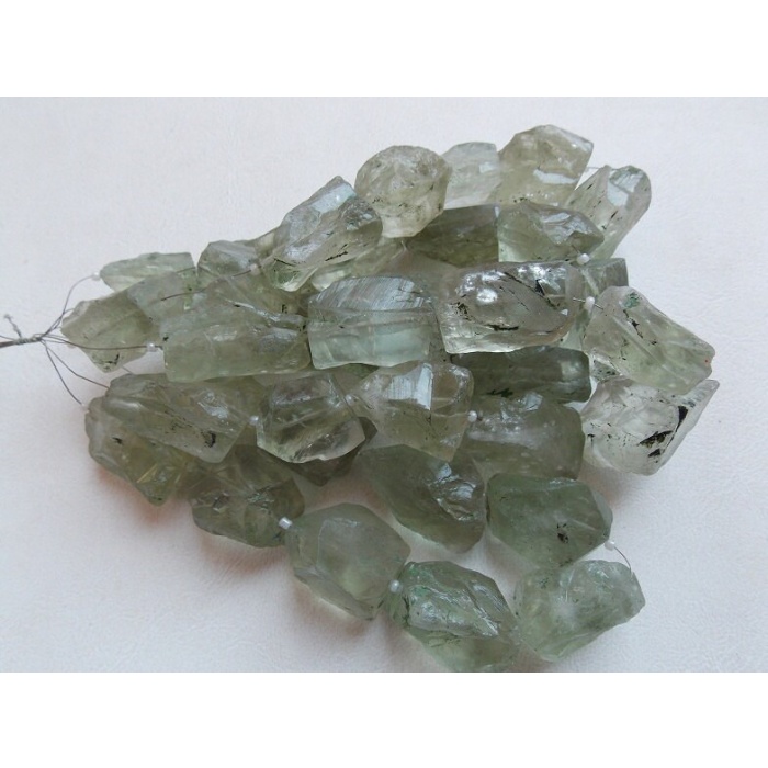 Green Amethyst Natural Rough Tumble,Nuggets,Loose Raw,Crystals,Minerals,Wholesaler,Supplies,New Arrivals,9Piece 25X20To18X15MM Approx R2 | Save 33% - Rajasthan Living 9