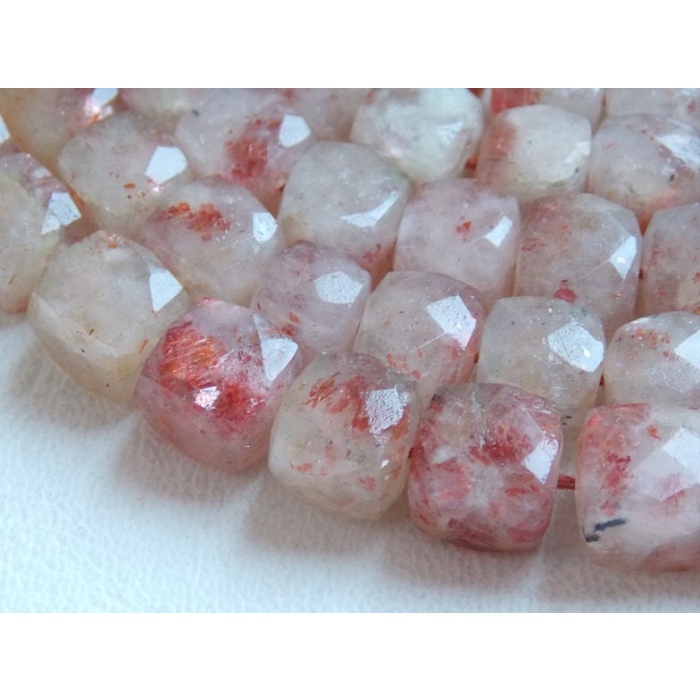 Sunstone Faceted Cubes,Box,Bead,8Inch Strand 8MM Approx,Wholesale Price,New Arrival (pme)CB1 | Save 33% - Rajasthan Living 6