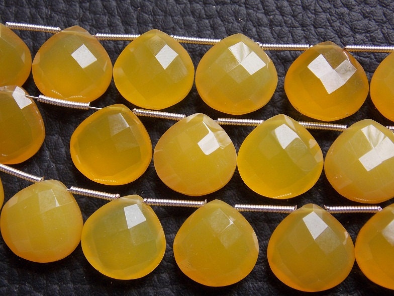 14X14MM,Yellow Chalcedony Faceted Hearts,Teardrop,Drop,Loose Bead,For Jewelry,Handmade Stone,Wholesale Price,New Arrival PME-CY2 | Save 33% - Rajasthan Living 14