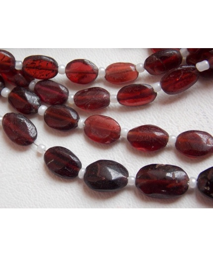 Natural Garnet Smooth Oval Shape Tumble,Nugget,Irregular Shape Bead 12X8 To 7X5 MM Wholesale Price New Arrival 100%Natural 14Inch Strand | Save 33% - Rajasthan Living 7