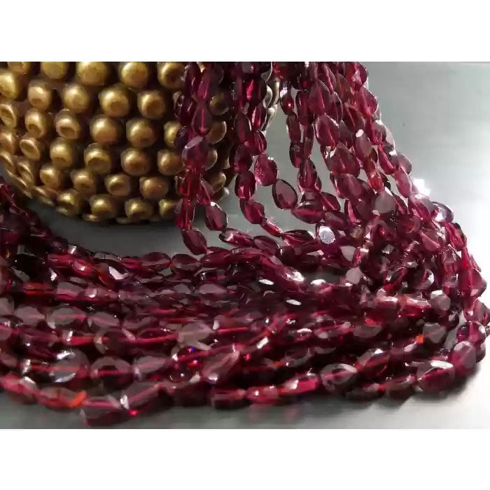 Rhodolite Garnet Faceted Kite Shape Bead,Marquise,Fancy Cut,Loose Stone,Wholesaler,Supplies,Handmade 13Inch 4X5MM Approx,100%Natural PME-B6 | Save 33% - Rajasthan Living 10