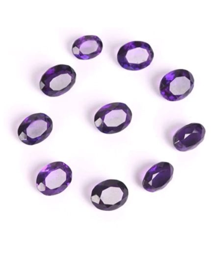 Natural African Amethyst – Calibrated – Oval Shape – Faceted Cut – Loose Gemstone | Save 33% - Rajasthan Living 3