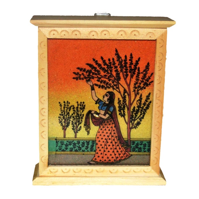 iHandikart Gemstone Painting Key Holder Box | Save 33% - Rajasthan Living 5