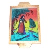 iHandikart Gemstone Painting Wooden Serving Tray | Save 33% - Rajasthan Living 9