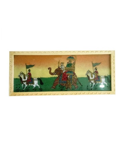 iHandikart Gemstone Painting Wooden Jewellery Box | Save 33% - Rajasthan Living 3
