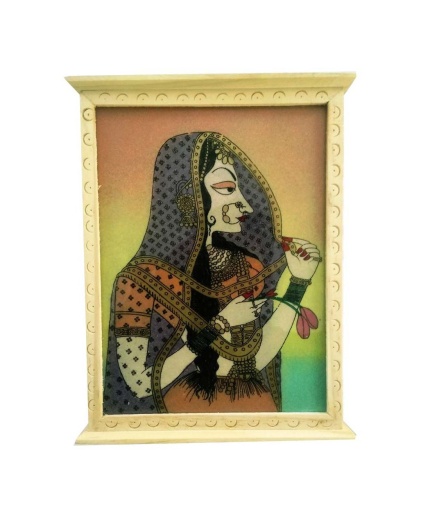 iHandikart Gemstone Painting Wooden Key Holder Box | Save 33% - Rajasthan Living