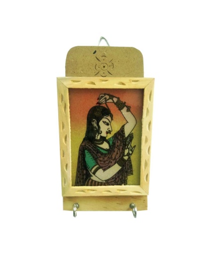 iHandikart Gemstone Painted Key And Letter Holder Handicraft Key Holder | Save 33% - Rajasthan Living