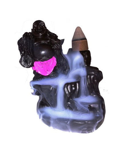 Polyresin Buddha Smoke Fountain | Save 33% - Rajasthan Living