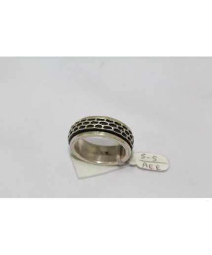 925 Sterling Silver Ring, Band Style Rotating Band Ring | Save 33% - Rajasthan Living 3