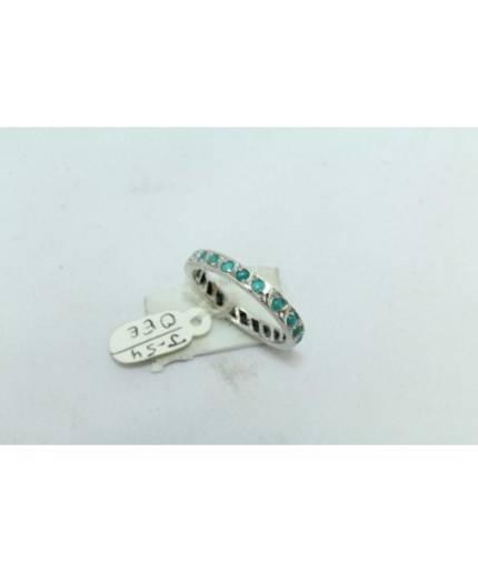 925 Sterling Silver Women’s Band Ring Natural Turquoiae Stone | Save 33% - Rajasthan Living
